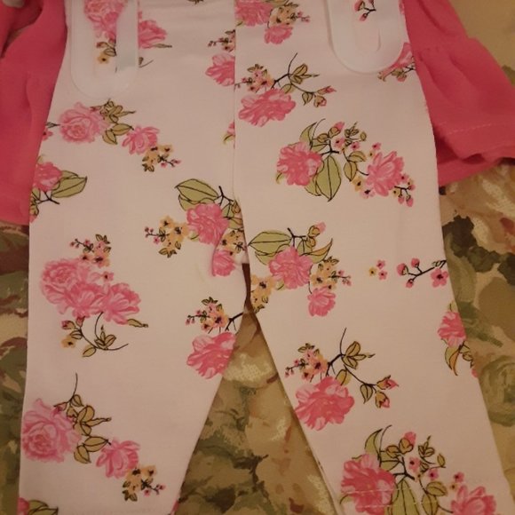 Camelia 3-Piece Set for Baby Girl (0-3 Months) - Picture 5 of 6